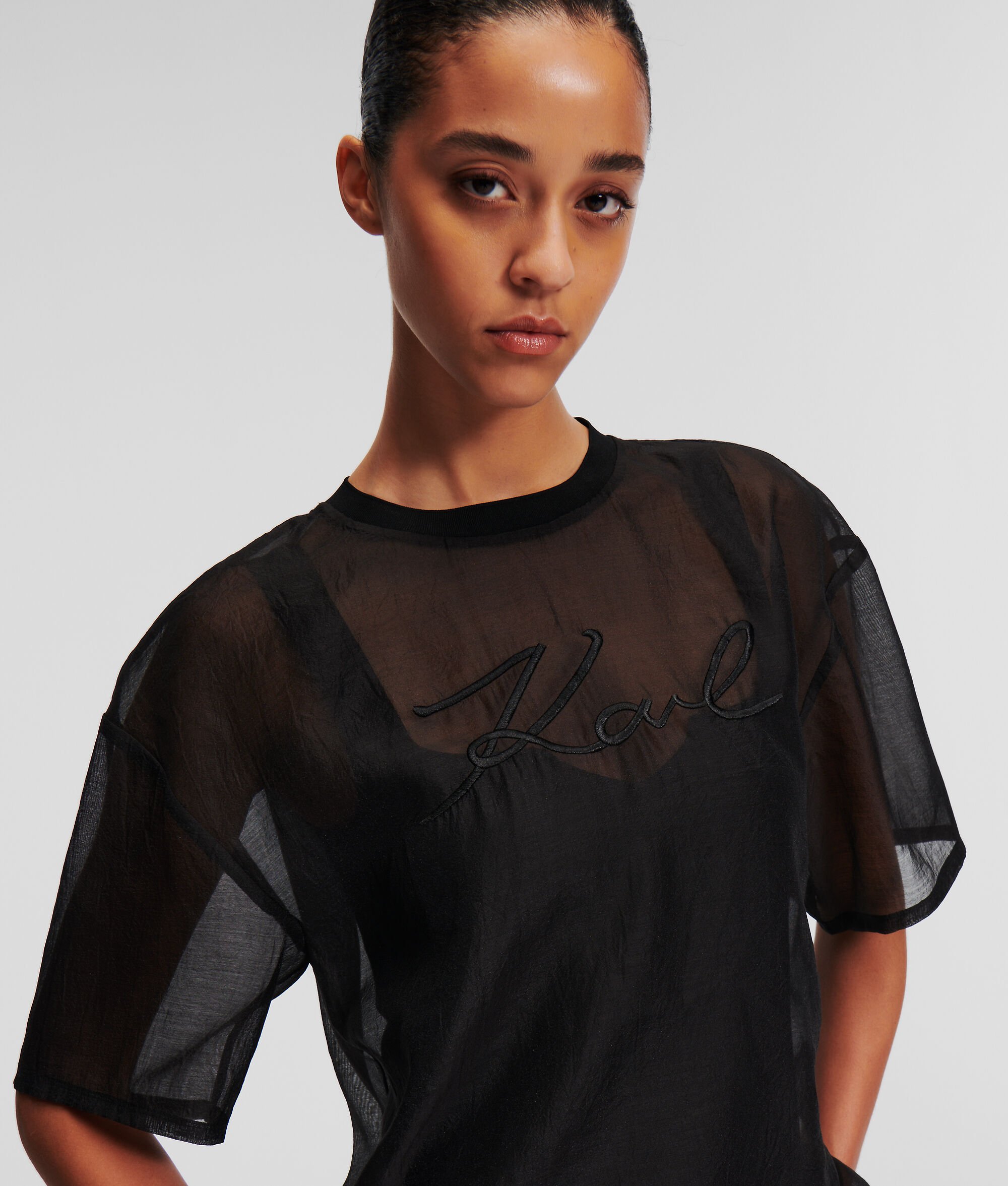 (image for) Convenient Karl Signature Organza T-Shirt